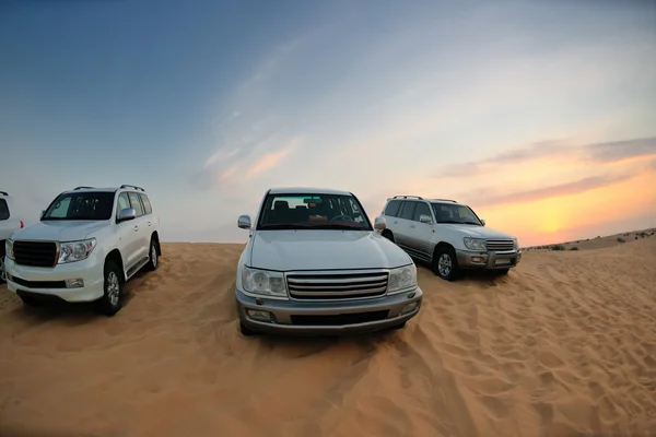 Vehículos safari del desierto —  Fotos de Stock