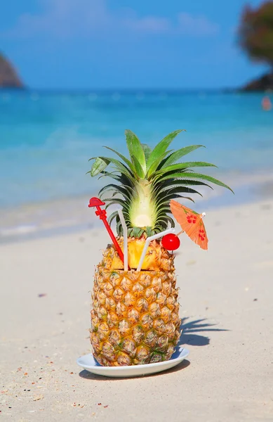 Cocktail di ananas — Foto Stock