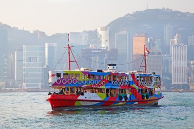 Hong Kong ferry clipart