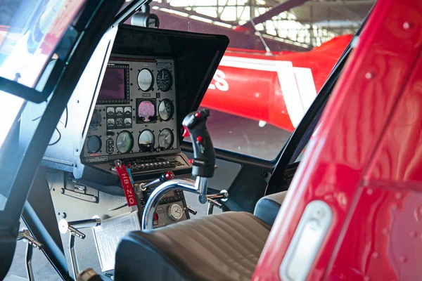 Helikopter kontrol paneli — Stok fotoğraf