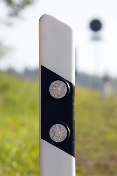 stock image Railway column