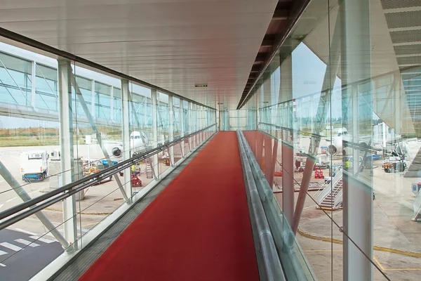 Entrance of airport — Stock Photo, Image