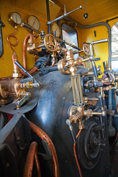 蒸汽动力引擎 — 图库照片