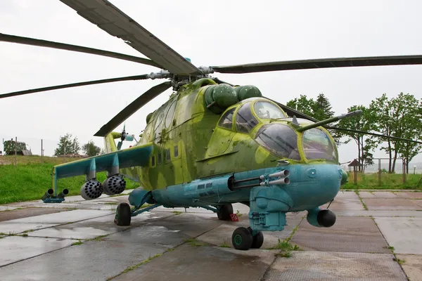 Helicóptero do exército — Fotografia de Stock