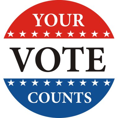 Your vote counts clipart