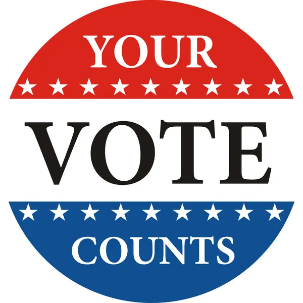 Your vote counts — Stock Photo, Image