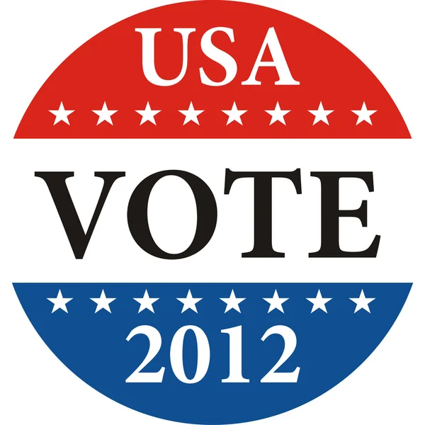 Odznaka głosowania — Zdjęcie stockowe