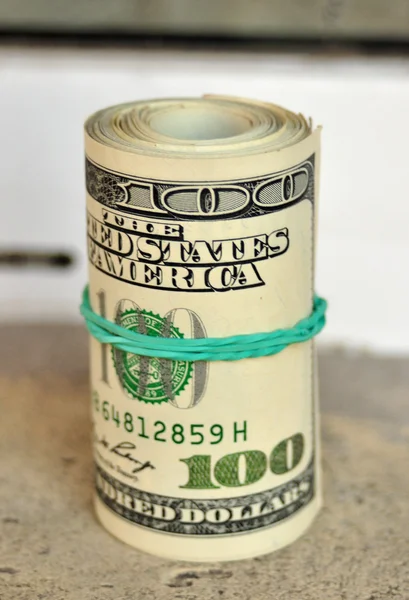 Dollars roll — Stock Photo, Image