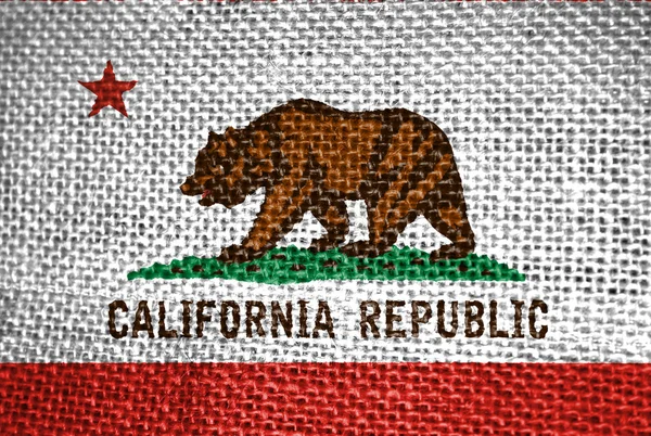 Bandiera dello Stato della California — Foto Stock