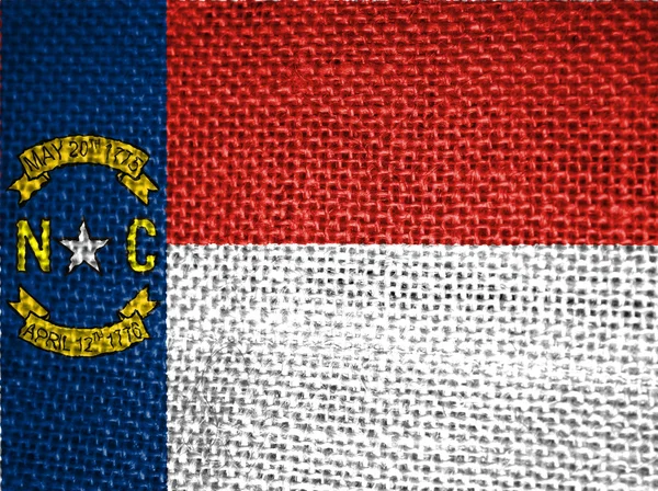 Bandera del estado de Carolina del Norte —  Fotos de Stock