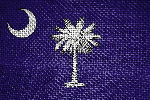 Bandiera dello Stato della Carolina del Sud — Foto Stock