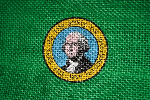 Bandiera Washington — Foto Stock