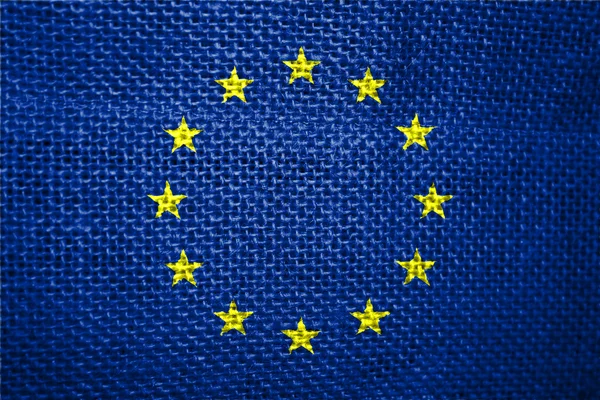 Drapelul Uniunii Europene — Fotografie, imagine de stoc