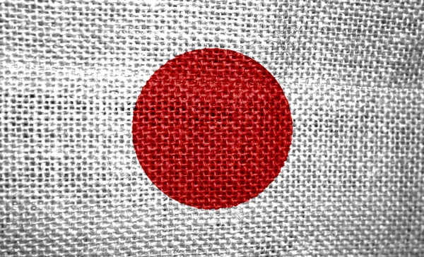 Drapelul Japoniei — Fotografie, imagine de stoc