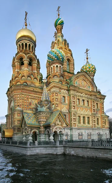 Petersburg Frälsare-på-blodet tample — Stockfoto