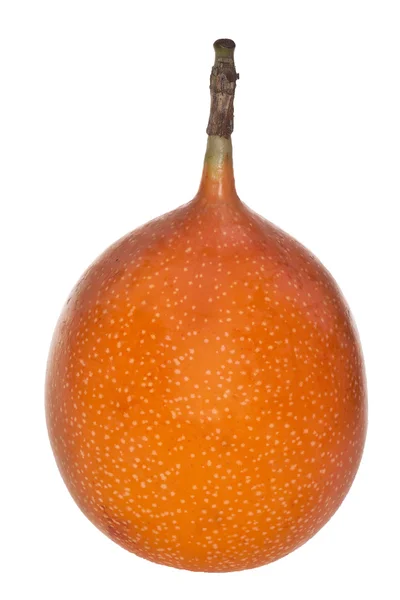 Orange süße Granadilla isoliert auf weiß — Stockfoto