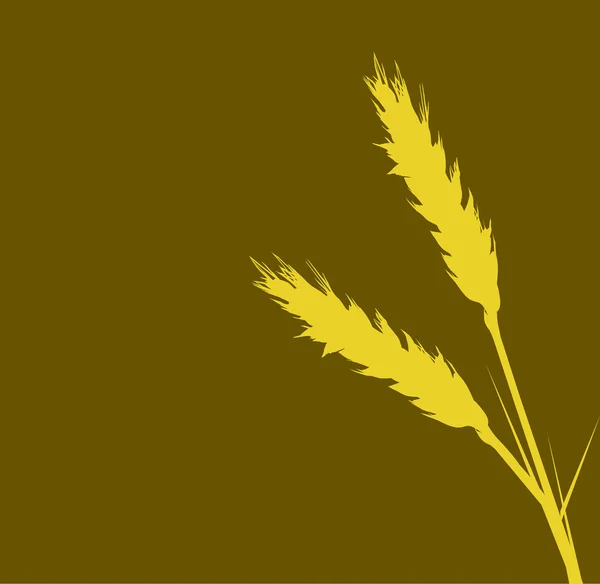 Иллюзия золотой пшеницы — стоковый вектор