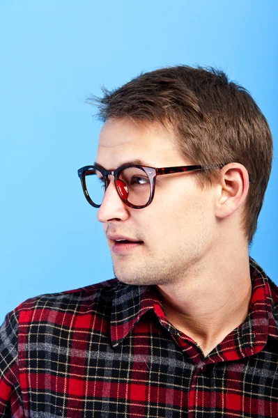 Hombre con gafas — Foto de Stock