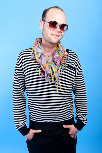Uomo hipster — Foto Stock