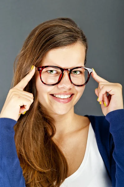 眼鏡をかけた女性 — ストック写真