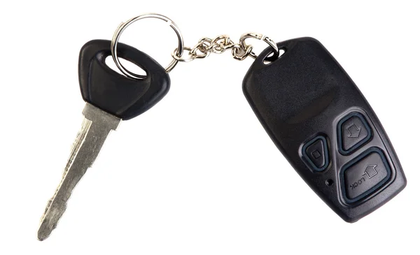 stock image Key from the ignition security system with remote controls