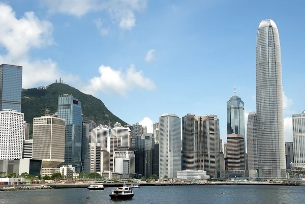 Hong Kong видом на гавань — стокове фото