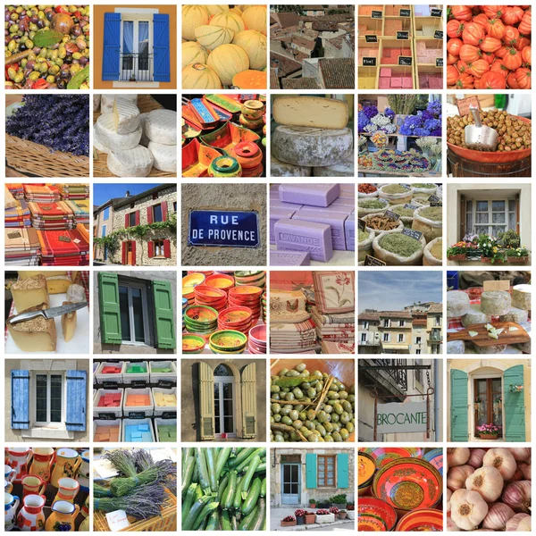 Provence koláž — Stock fotografie