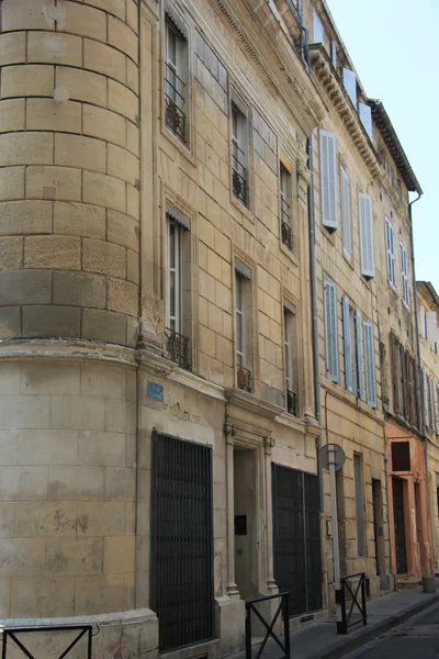 Straat in arles, Frankrijk — Stockfoto