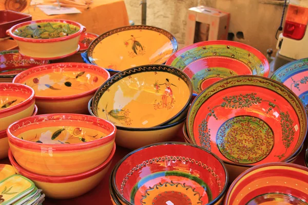 Cerâmica Provençal Colorida — Fotografia de Stock