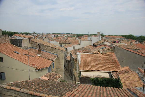 Střechy v arles, Francie — Stock fotografie