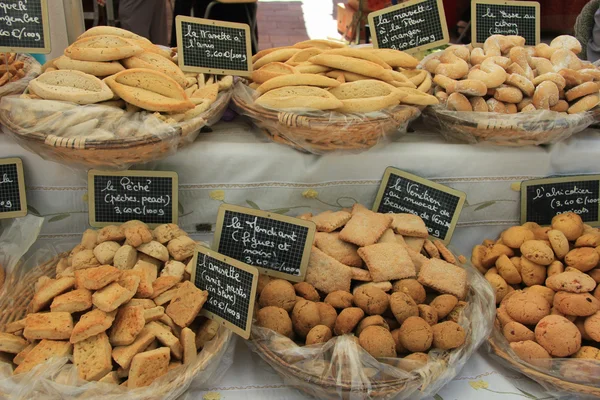 法国奢侈品饼干 — 图库照片