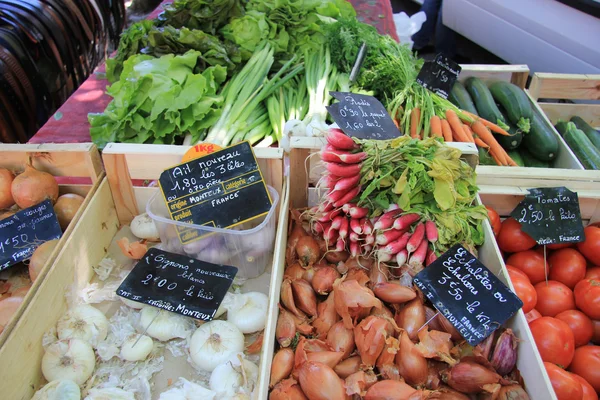 市場の野菜 — ストック写真