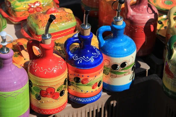 Cerâmica Provençal Colorida — Fotografia de Stock