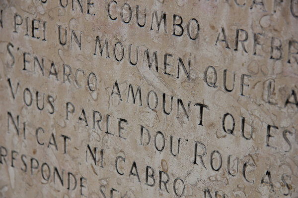 Provencal Inscription