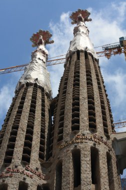 Sagrada familia barcelona, cephe detay