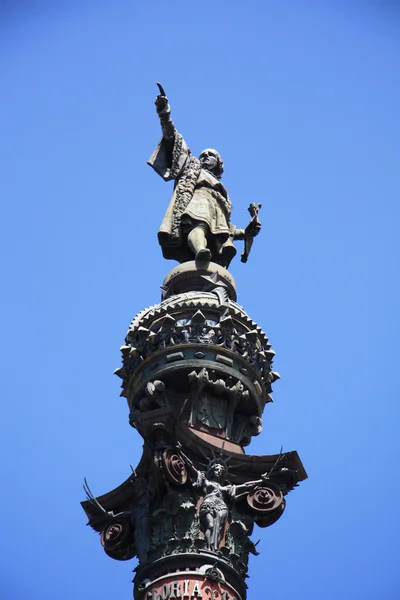 Pomnik Kolumba, barcelona — Zdjęcie stockowe