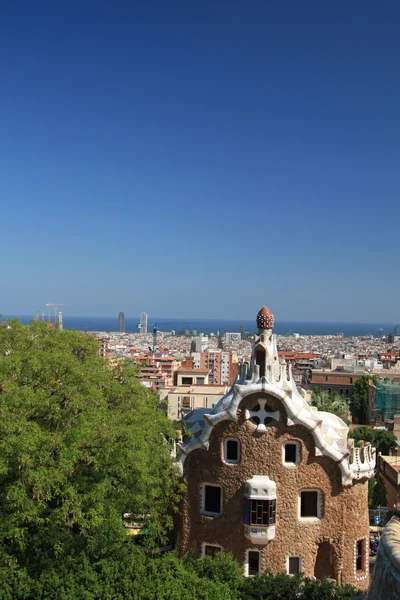 Vista desde el Parque Güell, Barcelona —  Fotos de Stock