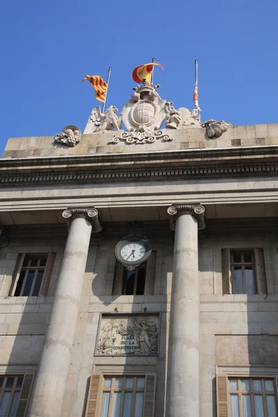 Plaza de la constitucion barcelona — Stock Photo, Image