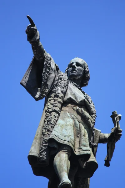 哥伦布纪念碑巴塞罗那 — 图库照片