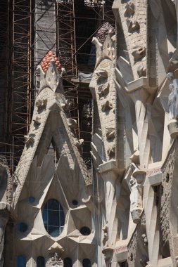 Sagrada familia barcelona, cephe detay