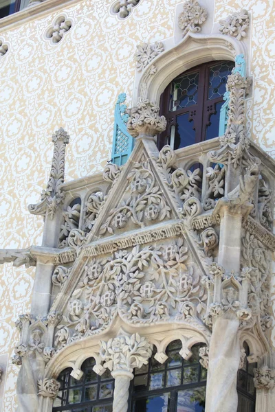 Фасад в Барселоне — стоковое фото
