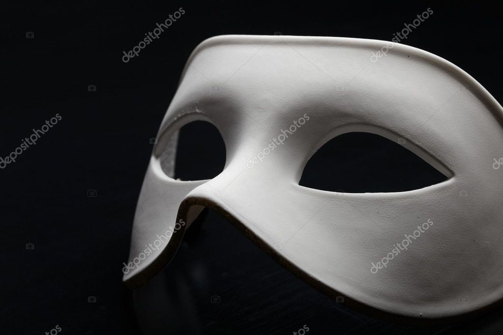 Royalty-Free photo: White mask