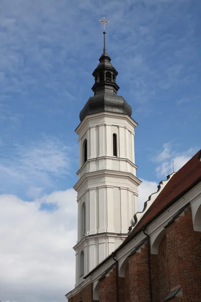 Del av kyrkan med torn — Stockfoto