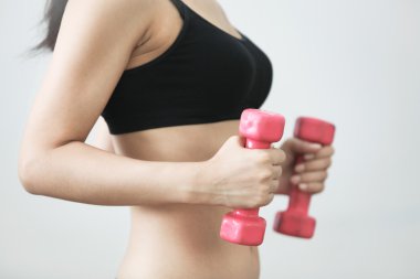 eğitimler dumbbells ile