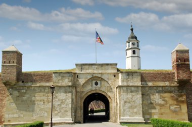 Belgrade fortress Kalemegdan clipart