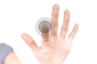 Blank button clipart