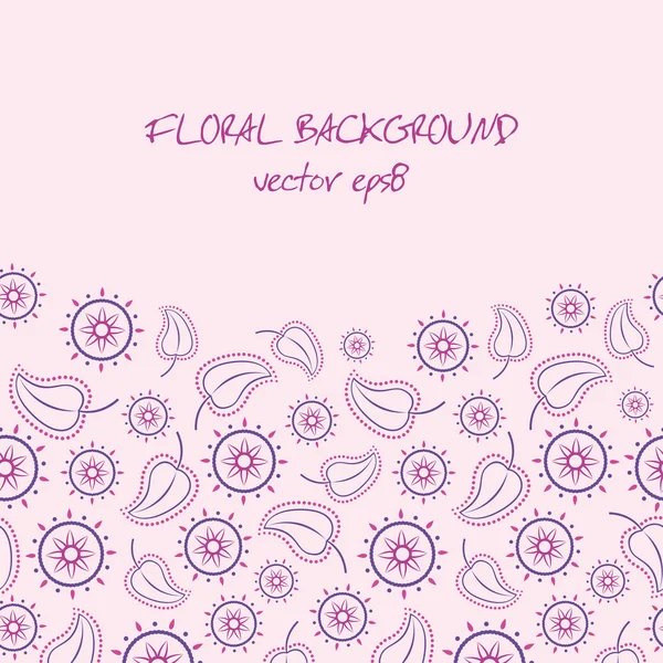 Floral φόντο — Διανυσματικό Αρχείο