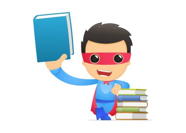 komik karikatür süper kahraman