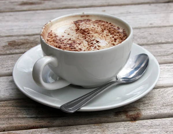 fincan cappuccino Ahşap Çıta tablo