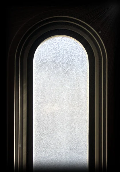 Okno łuk — Zdjęcie stockowe